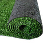 Foxx Kunstrasen 100x500 cm Grün – Rasenteppich mit Drainage, 10 mm als Bodenbelag für Balkon und Terrasse