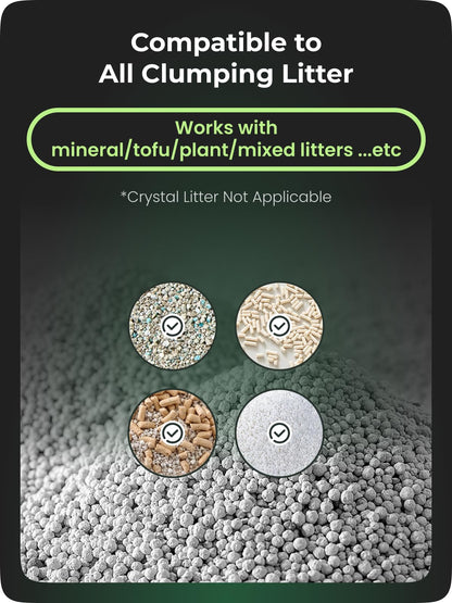 TY-PRO Selbstreinigendes Katzenklo – XXL App-Steuerung