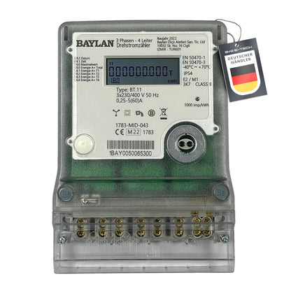 BAYLAN BT.11-MID25 Drehstromzähler - MID geeicht Bezugszähler