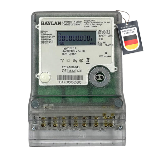 BAYLAN BT.11-MID25 Drehstromzähler - MID geeicht Bezugszähler