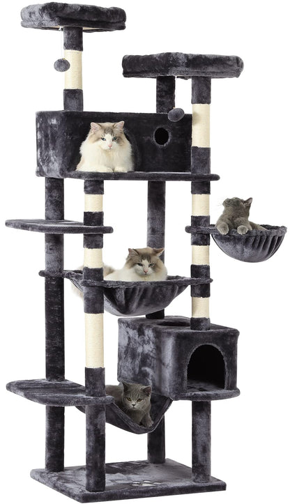 MSmask Kratzbaum XXL - 193 cm gross für Grosse Katzen