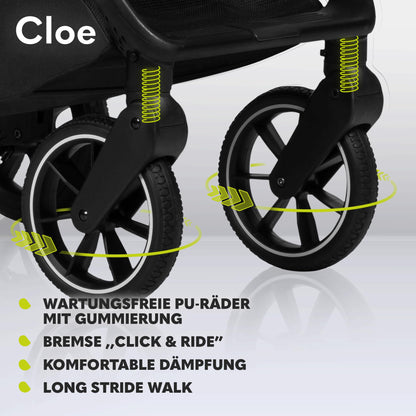 LIONELO Cloe Kinderwagen zusammenklappbar - bis 22kg