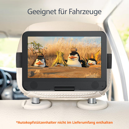 YOTON YD105 Tragbarer DVD-Player 12,5 Zoll mit HD-Drehbildschirm