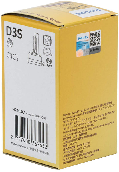 Philips D3S Xenon Scheinwerfer Brenner - Standard 35W Original