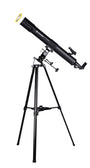 Bresser Taurus NG 90/900 Refraktor Teleskop – Sonnenfilter & Smartphone Adapter. Refraktor auf Montierung für Himmels-, Sonnen- & Astrofotografie per Smartphone.