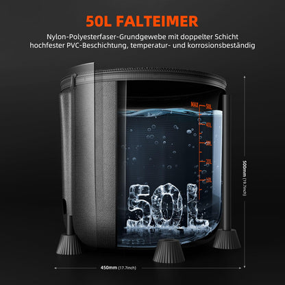 Spider Farmer Automatisches Bewässerungssystem 50 L mit 25W Pumpe