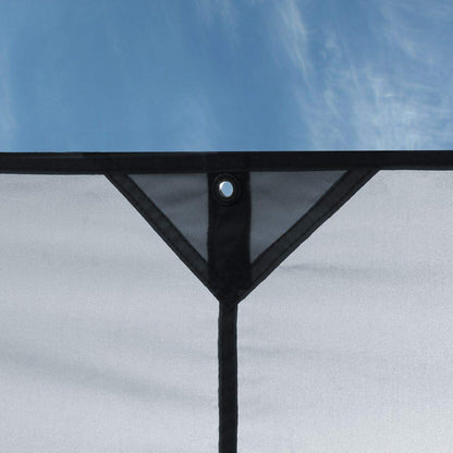 yourGEAR Wohnwagen Sonnensegel 4x2.4m - Doppelkeder 7/5mm