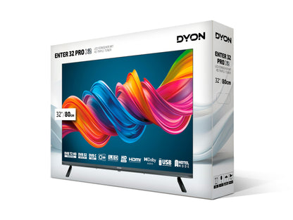 DYON Enter 32 Pro X2 (2024) Fernseher - 80 cm (32 Zoll) Schwarz