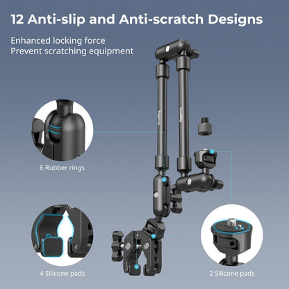 SMALLRIG Magic Arm mit Klemme 22 Zoll, Gelenkarm für Kamera (4766)