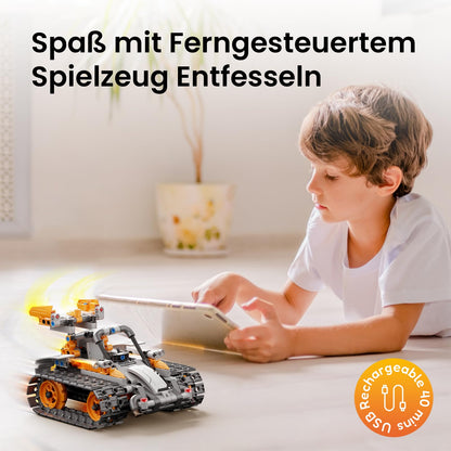 Sillbird Roboter Baukasten 5-in-1, programmierbares Robotik Set