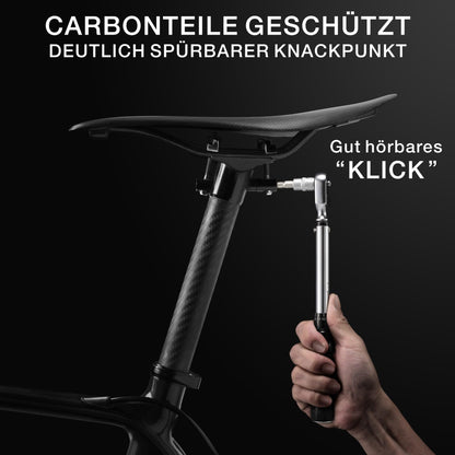 FLEXBERG Drehmomentschlüssel Fahrrad Set 2-20 Nm, 1/4 Zoll