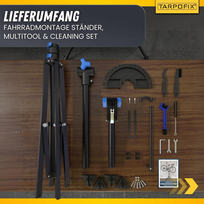 Tarpofix Fahrrad Montageständer bis 30 kg für E-Bike und Fahrrad