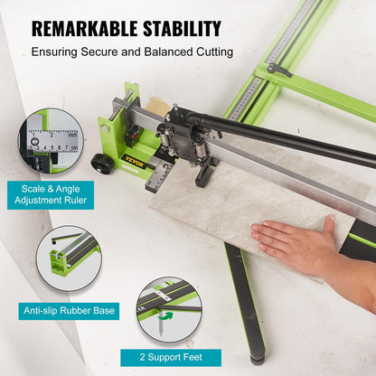 VEVOR Manueller Fliesenschneider 1200mm - für Keramik Porzellan