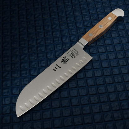 GÜDE Santoku ALPHA OLIVE geschmiedet - 18 cm Olivenholz
