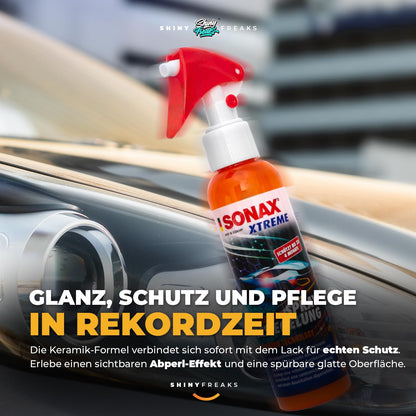 Shiny Freaks Politur Set mit Sonax ExCut und Ceramic Spray, 8-teilig