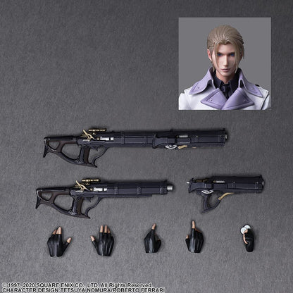Square-Enix FFVII Remake Play Arts Kai Figur - Rufus 27 cm