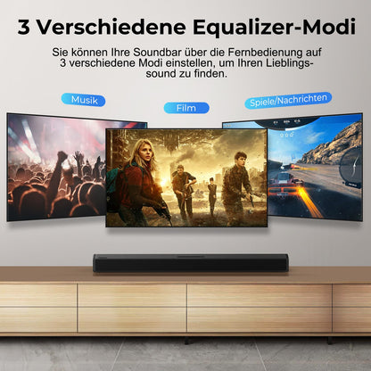 OXS S3 Soundbar für Fernseher – Bluetooth Heimkino Audio