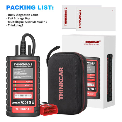 thinkcar ThinkDiag 2 OBD2 Diagnosegerät Bluetooth CAN-FD
