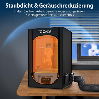 YOOPAI Resin 3D Drucker Gehäuse – Mit Belüftung & Geruchsfilter