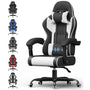 Airfish Ergonomischer Massage Gaming Bürostuhl - Weiss. Weisser, ergonomischer Stuhl mit Massagefunktion für Gaming & Büro.