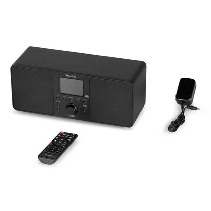 Audizio Genua DAB+ Digitalradio Bluetooth stereo – schwarz