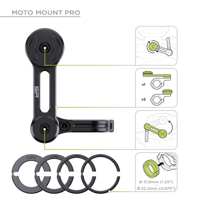 SP CONNECT SPC+ Universelle Handyhalterung Motorrad