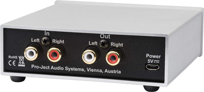 Pro-Ject Head Box S2 Mikro Kopfhörerverstärker - Silber