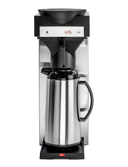 Melitta 170 MT Filterkaffeemaschine Isokanne – 2.2L Edelstahl