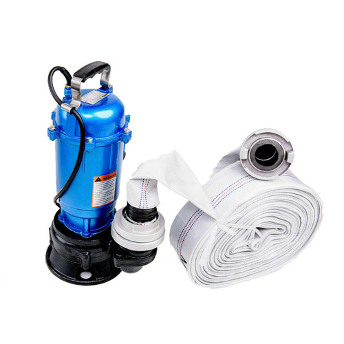 Fäkalienpumpe 550W M – 2" Storz C Kupplung, 20m Schlauch