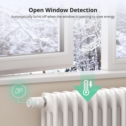 SONOFF TRVZB Smart Heizkörperthermostat Zigbee 2er-Set mit App