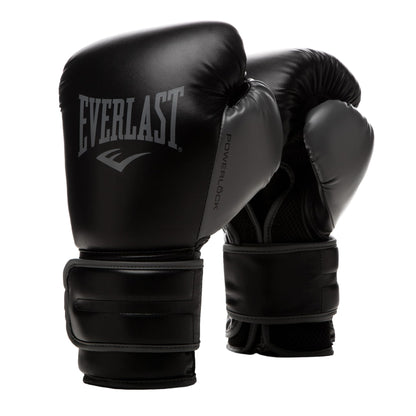 Everlast Powerlock 2R Box-Trainingshandschuhe - Schwarz 16oz