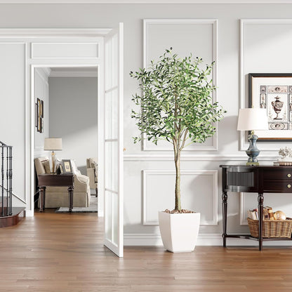 YOLEO Künstlicher Olivenbaum gross Kunstpflanze - 180cm Typ 2