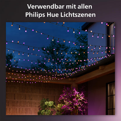 Philips Hue Festavia Lichterkette - 40m, Farbwechsel