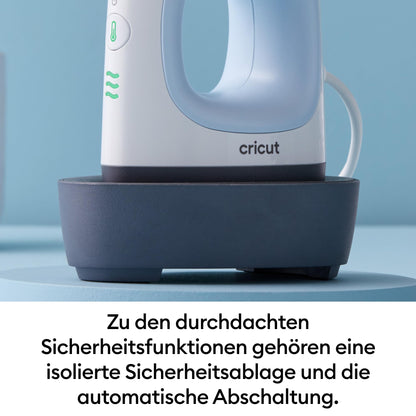 Cricut EasyPress Mini Kompakte Heizpresse für Bügelfolie - Zen Blue