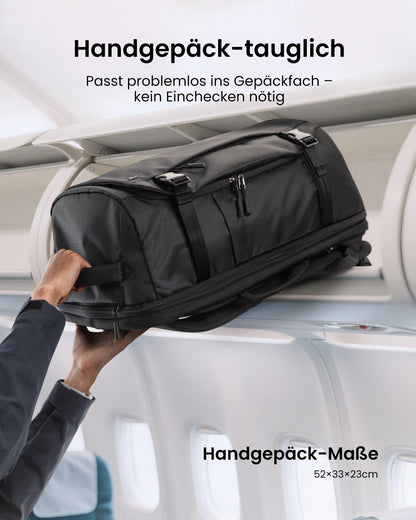 tomtoc Navigator T66 Reiserucksack 40L mit Laptopfach für 17,3 Zoll