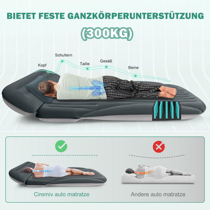 Ciremiv Auto Luftmatratze – Camping Schlafzubehör für SUV & Minivan