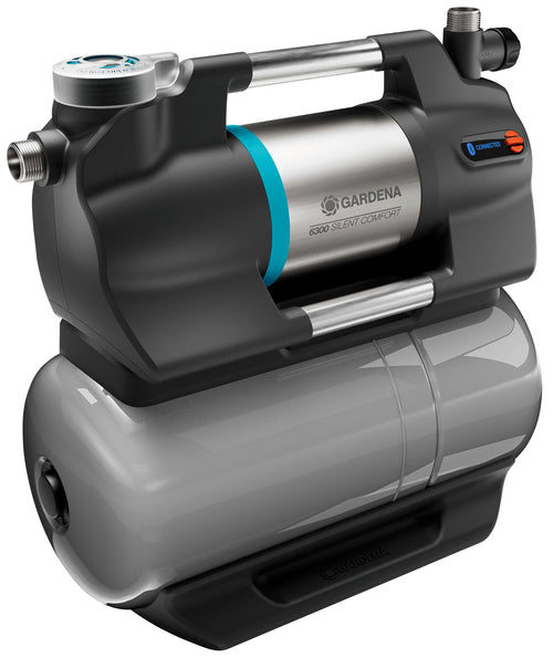 Gardena Hauswasserwerk 6300 SilentComfort, 6300 l/h, 25 l Speicher