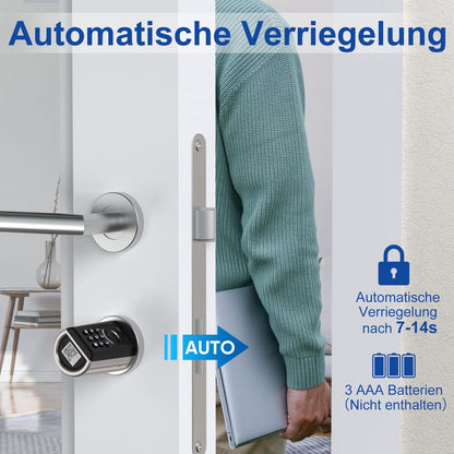 WELOCK ToucA51 Elektronisches Türschloss – Fingerabdruck Smart Lock
