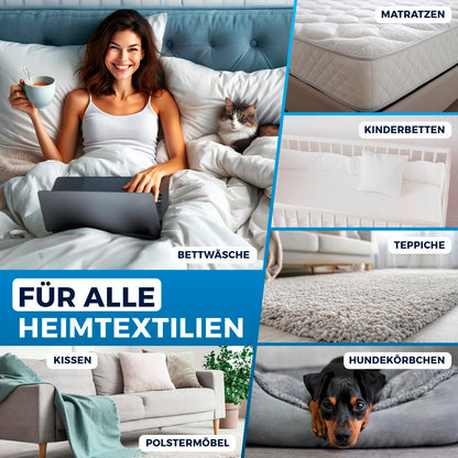 CLEANmaxx Milben-Handstaubsauger mit UV-C-Licht und HEPA-Filter