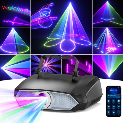 Glowingstage Discolicht Partylicht 3D Animationslicht – Bluetooth App