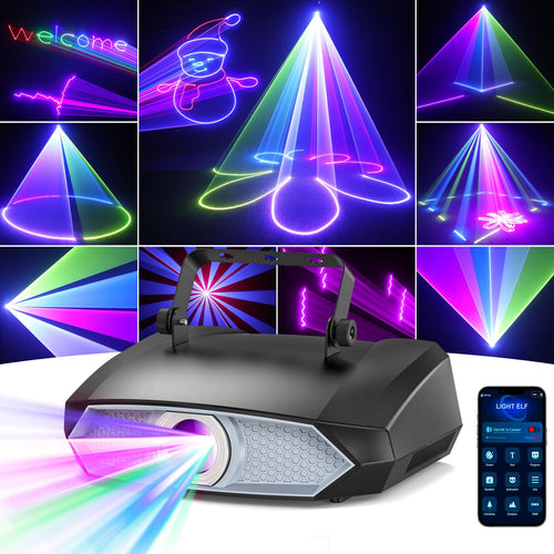 Glowingstage Discolicht Partylicht 3D Animationslicht – Bluetooth App