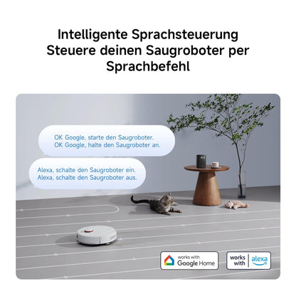 Xiaomi Robot Vacuum S40C Saugroboter mit Wischfunktion, 5000 Pa