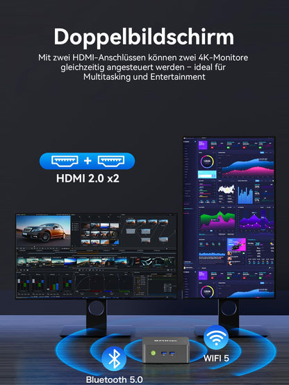 GMKtec G3S N95 Intel Mini PC - 16GB RAM 512GB SSD Win 11