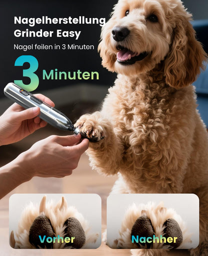 oneisall 4-in-1 Hundeschermaschine PC15 mit Pfotentrimmer