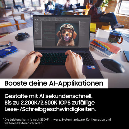 Samsung 9100 PRO interne SSD NVMe M.2 - 4 TB PCIe 5.0