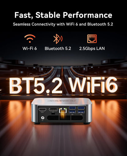 ACEMAGIC M1 Mini PC AMD Ryzen 7 6800H 16GB 512GB SSD