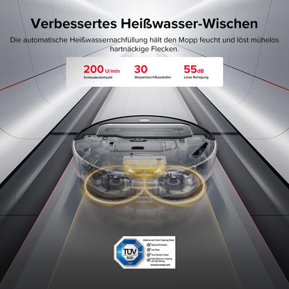 roborock Saros Z70 Saugroboter mit Wischfunktion und OmniGrip-Arm