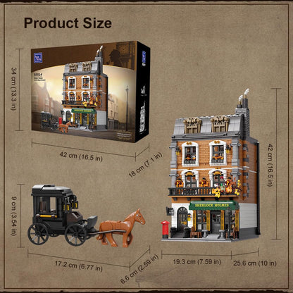 PANTASY Baker Street 221B Apartment Baustein-Set – Modell