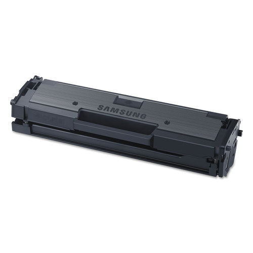 Samsung MLT-D111S / SU810A Original Toner - Schwarz, eine rechteckige, schwarze Tonerkartusche, die schwarzen Toner für Laserdrucker liefert.