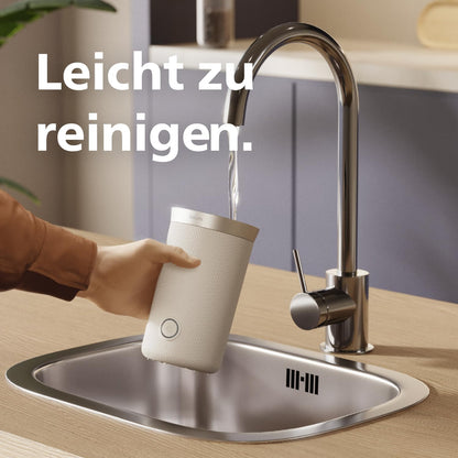 Philips Baristina Elektrischer Milchaufschäumer - Naturweiss BAR311/00